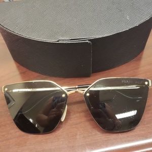 Prada Cinema Polarized Sunglasses.
